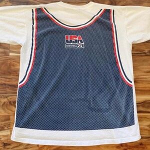 Salem Sportswear USA Basketball White T-shirt